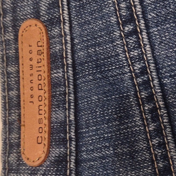 COSMO POLITAN JEANS SLIGHTLY  USED BEJEWELED SIZE 6 COLOR BLUE - Picture 10 of 14